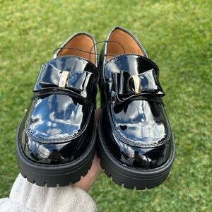 Black Patent Leather Kids Dress Shoes